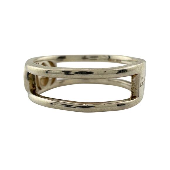 Gucci Interlocking G Open Band Ring Size 5.75 (11) - Picture 7 of 13